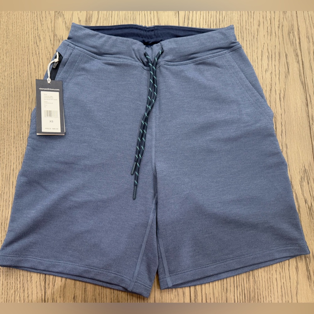 Vineyard Vines, Men’s LOUNGEWEAR ON-THE-GO KNIT SHORT, Size XS, OXBOW BLUE